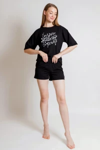 Комплект женский (футболка+шорты)